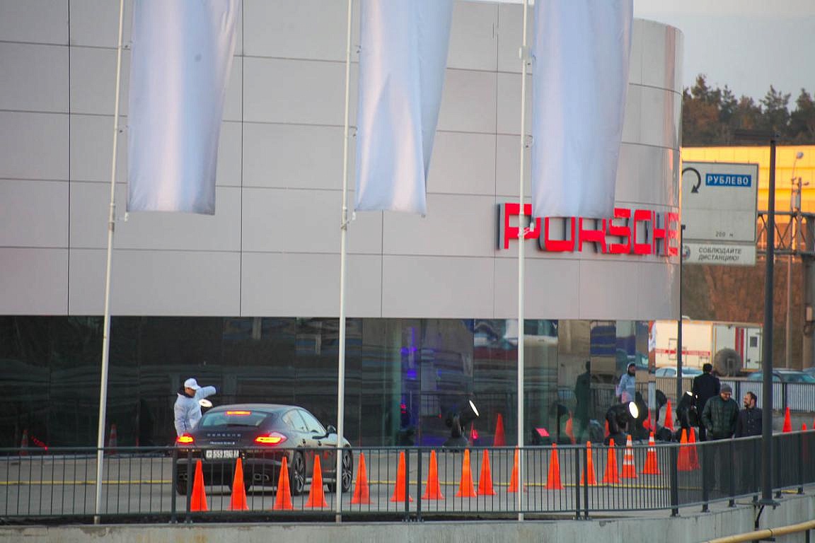 ЮниПерсонал: сопровождение мероприятия Porsche СпортКар Рублевка 24.03.15
